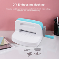Macchina per Scrapbooking A5 Manuale Fai-da-te per Artigianato Artistico, Creazione di Biglietti, Fustellatura, Goffratura, Timbri su Carta, Modellazione e Tecniche di Finitura