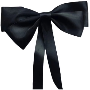 Wu Jinyan's style large <b>bow</b> hair <b>clip</b> for women, summer fairy-like trendy hairpin, spring <b>clip</b> for the back of the head. - Product Image 4