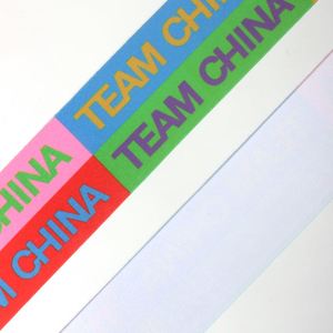 Good Price Polyester Tape Textile Accessories Printed Elastic Polyester <b>Webbing</b> Gift Wrap <b>Webbing</b> Strap - Product Image 1
