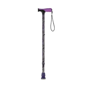 Crutch Hot Sale Aluminum Alloy Crutch Adjustable Ergonomic Walking Stick Walking Aid Cane Factory Manufacturer