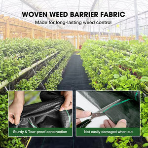 Serre commerciale cour jardin barrière tissu polypropylène tissu tapis de jardinage pour barrière de mauvaises herbes paysage tissu personnalisé Cutt - Product Image 4