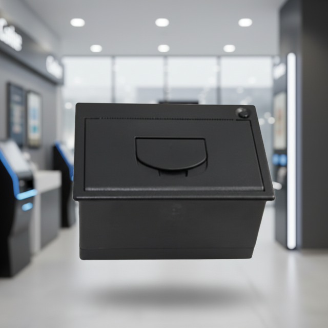 QR24 Embedded Panel Kiosk 58mm Micro Thermal Printer POS Printer for Self-service Terminals