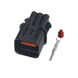 6 Pin Waterproof Fog <b>Light</b> <b>Socket</b> Connector For Hyundai Kia Cars Black Plastic IP20 Male Female Terminal - Product Image 1