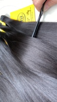 Extensiones de Cabello Humano Virgen Vietnamita de un Solo Donante, Doble Trama, Sin Procesar, 100% Alineadas con la Cutícula