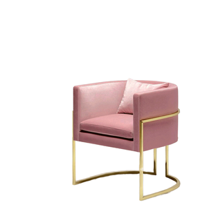 K yumuşak U şekli güzellik manikür <span class=keywords><strong>Salon</strong></span> mobilya pembe tırnak kanepe sandalye müşteriler için - Product Image 3