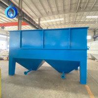 Réservoir de sédimentation des eaux usées pour système de clarification, stations d'épuration des eaux usées municipales, garantie 1 an, 1000 L/heure, 1 KW-10 kW