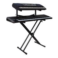 Support de clavier réglable Yinyu KS033 OEM à déclenchement à une main, capacité de charge de 90 kg, pour les concerts en direct et l'utilisation en studio