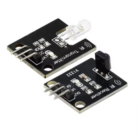 Módulo Transmisor Infrarrojo IR, Módulo Sensor Receptor Infrarrojo Digital de 38khz