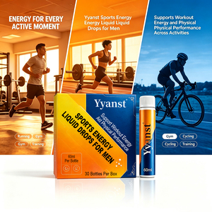 Compléments Alimentaires Liquides à Base de Plantes pour le Soutien Sportif Masculin 60ml 30 Bouteilles – Maintient l'Énergie et Améliore les Performances Physiques – OEM ODM - Product Image 3