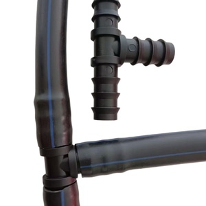 Connecteur en T à barbelures en plastique, raccord en T à <span class=keywords><strong>3</strong></span> <span class=keywords><strong>voies</strong></span> pour tuyau d'irrigation goutte à goutte en PE - Product Image 6