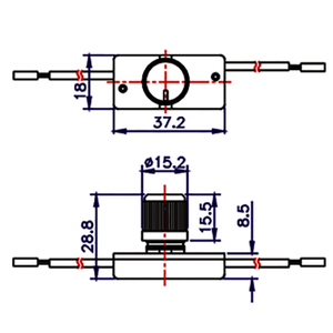 Máy Lọc Quạt Đèn HI-OFF 3A 250VAC 6A 125V 110V Công Tắc Điều Chỉnh Độ Sáng Xoay 4 Vị Trí <span class=keywords><strong>3</strong></span> Vị Trí Có Núm - Product Image 2