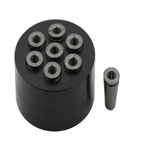 Système d'<span class=keywords><strong>ancrage</strong></span> de colonne en acier certifié ISO 12.7mm serre-câble 3 pièces précontraint pince d'<span class=keywords><strong>ancrage</strong></span> à 4 trous baril galvanisé - Product Image 2