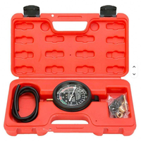 Kit de testeur de pression de pompe à carburant en cuivre robuste, manomètre de précision, outil de mécanique résistant à la corrosion pour réparation automobile