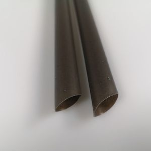 Pajitas Biodegradables Desechables de Fibra de Café, Grado Alimenticio, Envueltas Individualmente, 200mm, para Cafeterías, Té con Leche y Uso Doméstico - Product Image 1