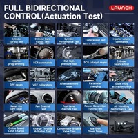 LAUNCH X431 V+HDIII HD3 Escáner de Diagnóstico para Vehículos Comerciales y Camiones Pesados de 12V/24V Herramienta de Escaneo para Maquinaria Diésel y Autobuses