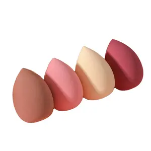 4 pcs vẻ đẹp trứng trang điểm Sponge blenders vẻ đẹp bọt biển nền tảng Applicator