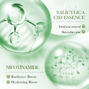 Ensemble de soins de la <span class=keywords><strong>peau</strong></span> <span class=keywords><strong>à</strong></span> l'acide salicylique SADOER, kit de soins hydratants naturels pour les peaux sujettes <span class=keywords><strong>à</strong></span> l'acné, affine le teint pour une <span class=keywords><strong>peau</strong></span> jeune et claire - Product Image 5