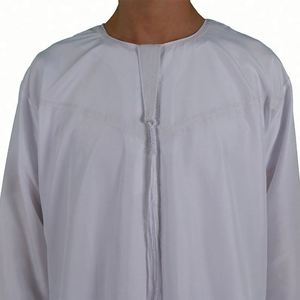 Túnica Musulmana Larga para Hombre, Estilo Árabe de Oriente Medio, Dubai, Blanca, Holgada, de Alta Calidad, Talla Grande, Manga Larga, Diseño Moderno, Superventas - Product Image 5