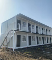 Maison en conteneur extensible à 2 étages Petite maison portable préfabriquée Mini maison mobile pliable pour adultes