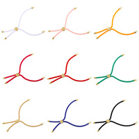 Mode multi couleurs corde cordon chaîne bracelet dentelle lacet bracelet bijoux pour femmes