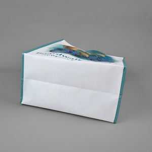 Tùy chỉnh sinh thái túi có thể gập lại nhiều lớp phim Tote không dệt Túi mua sắm, có thể tái chế <span class=keywords><strong>PP</strong></span> không dệt Túi Quà Tặng - Product Image 3