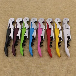 Cheap Colorful Good Quality Stainless Steel Wine Corkscrew Bottle Opener