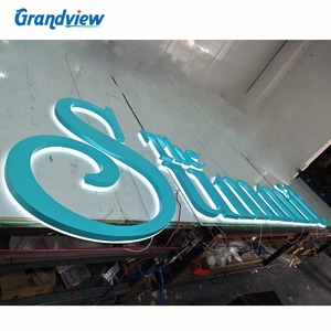 Enseigne lumineuse personnalisée avec logo, lettres rétroéclairées en acrylique, panneau publicitaire pour entreprise, bar, magasin, néon flexible LED RVB - Product Image 2