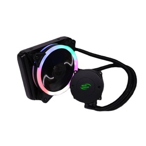 พัดลมระบายความร้อนซีพียูแบบน้ำ 120 มม. RGB สำหรับโปรเซสเซอร์ Intel AMD - Product Image 5