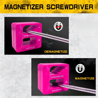 Jeu d'embouts de tournevis magnétiques en acier au chrome vanadium professionnel 118 pièces capuchon rotatif support démagnétiseur Chrome bricolage électronique