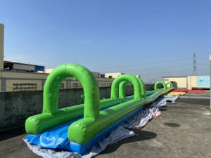 Trượt Nước Dài Inflatable Giá Tùy Chỉnh Nhà Máy Inflatable Trượt N Trượt Thành Phố Trượt - Product Image 6