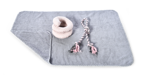 Evde veya dışarıda eğitim ve çiğneme kullanımı için yumuşak peluş pamuk halat Pet oyuncaklar ile dayanıklı köpek oyuncak seti - Product Image 3