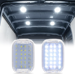 4 Luci Di Ingresso Laterali A LED Per Ford Transit MK6 MK7 Jumbo 2000-2014 – Lente Trasparente, Ambra, Plug&Play - 6