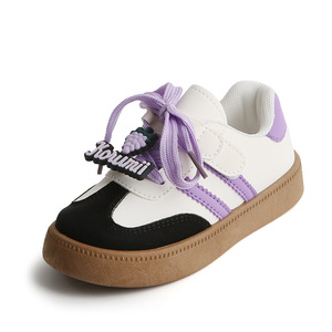 Sneakers da Corte di Alta Qualità per Ragazze Stile 2025, Scarpe Bianche Cartoon Forrest Gump con Zip, Casual da Allenamento per Bambini e Ragazzi - Product Image 2