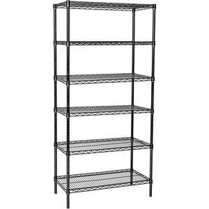 6 livelli sistemi di scaffalatura di stoccaggio scaffali da Garage per uso industriale ospedale forniture da cucina all'ingrosso - Product Image 1