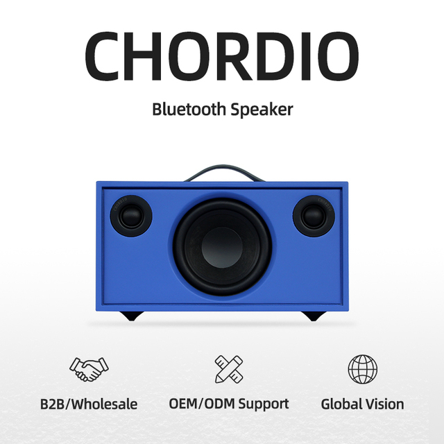 CHORDIO A5 5-Inch Mini Speaker With Power Bank for Camping Trips, Portable Sound Box, Simple White
