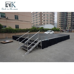 Modular Platform Stage with Skirts Aluminum Stage Brace Strong Loading Stage - Product Image 6