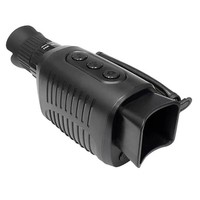 Monoculaire de vision nocturne R7 2K/HD avec zoom optique 10x, LED IR 850nm 3W, portée de chasse 150-1000M, infrarouge, 7 niveaux de luminosité