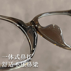 Montures de lunettes rétro œil de chat B8818, protection large contre la lumière bleue, lunettes optiques pour femmes avec pont moyen, verres en PC - Product Image 5
