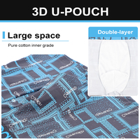 Pour Careuokin 2025 – Nouveaux caleçons boxeurs mi-taille à motif écossais pour hommes, 95 % polyester respirant, imprimé intégral, grandes tailles X