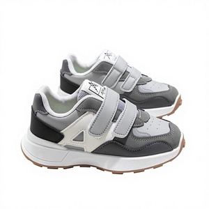 Nouvelles baskets décontractées unies de style coré<span class=keywords><strong>en</strong></span> pour hommes et filles, respirantes et légères, avec fermeture auto-agrippante/Velcro – Collection Printemps/Automne 2025 – Direct Usine - Product Image 1