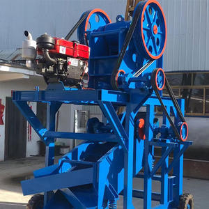 Nueva Trituradora de Piedra Móvil de Mandíbulas Pequeña, Accionada por Diésel, Controlada por PLC, Fácil de Usar, Equipo de Minería con Capacidad Máxima de 10t/h - Product Image 4