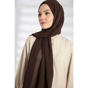 ผ้าคลุมกันแดดชีฟอง-ผ้าพันคอสีขม - Product Image 2