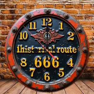 Round Wooden <b>Wall</b> <b>Clock</b> 25cm Contemporary Minimal Quiet Office Living Room Decor - Product Image 4