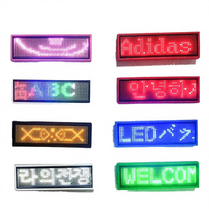 ป้ายไฟ LED ดิจิตอลแบบตั้งโปรแกรมได้ ขนาดเล็ก ใช้งานได้ 1 ปี สำหรับงานปาร์ตี้ การประชุม โรงแรม ป้ายชื่อเรืองแสง ลิฟต์ สนามบิน - Product Image 5