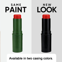 Peinture camouflage visage et corps professionnelle GP, non toxique, noire, verte, marron, à base d'huile, lavable, en bâtonnets rotatifs pour la chasse