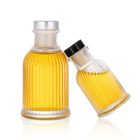 Flacons roll-on en verre premium pour huiles essentielles 30ml 100ml 200ml 500ml avec ensemble diffuseur à bâtonnets