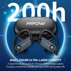 หูฟังบลูทูธ Q63 รุ่น 5.3 แบบเกี่ยวหู TWS ไดรเวอร์แบบไดนามิก ไร้สาย กันน้ำระดับ IPX5 ควบคุมด้วยระบบสัมผัส เหมาะสำหรับออกกำลังกาย - Product Image 2