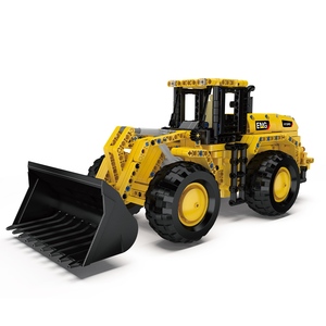 Vente directe d'usine MOULD <span class=keywords><strong>KING</strong></span> 17084 Kits de construction techniques Motorisés Chargeuse sur pneus 972M Jouets d'excavatrice pour enfants Camion Briques - Product Image 1