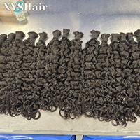 Cheveux vierges afro crépus en vrac grand paquet cheveux humains afro crépus en vrac pour dreadlock torsion tressage extensions de cheveux