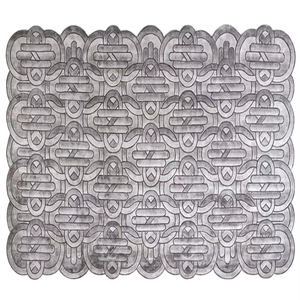 Venta al por mayor personalizada Premium Chenille 3D Iron-on parches de lana Premium letras bordadas de primera calidad para prendas de vestir - Product Image 2